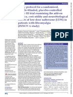 Open Access Protocol: Introduction There Is Evidence That Low-Dose Naltrexone