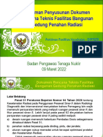 Pedoman Penyusunan Dokumen Bangunan Penahan Radiasi