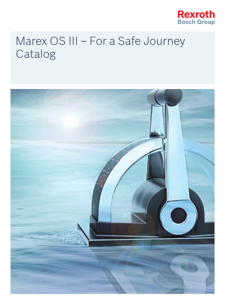 Marex OS III Catalog PDF Modularity Remote Control