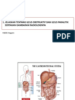 Radiologi Ileus obstruktif ileus paralitik