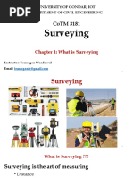 Cotm 3181: Surveying