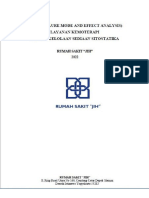 FMEA Layanan Kemoterapi Dan Pengelolaan Sediaan Sitostatistika