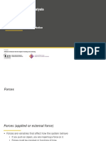 Transactional Mechanical Motion-Forces