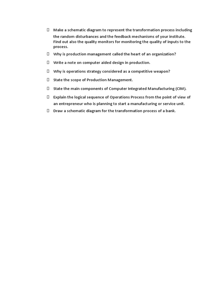 Production Management And Quality Control Insights Pdf Time Business