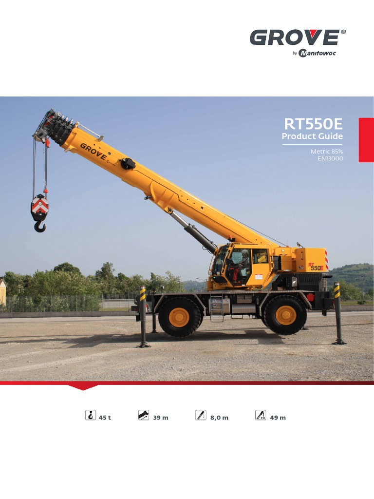 RT550E Product Guide Metric | PDF
