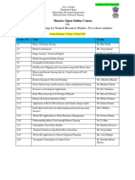 Course Schedule