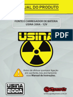 Manual - Fonte - Usina 200mv2 - 12v 2019