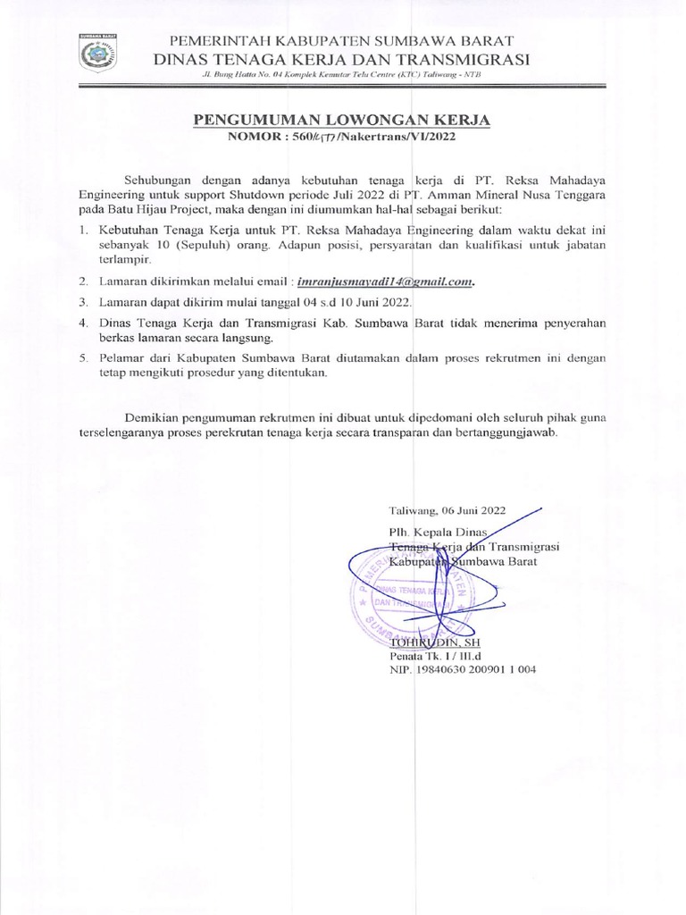 Reksa Mahadaya Engineering | PDF