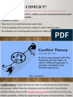 Educ 203 - Reporting Output - What Is Conflict and Conflict Theory