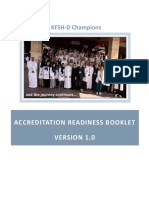 AccreditationReadiness Booklet (Version 1.0) - May 2022