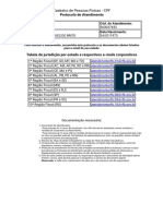 Protocolo de Atendimento.