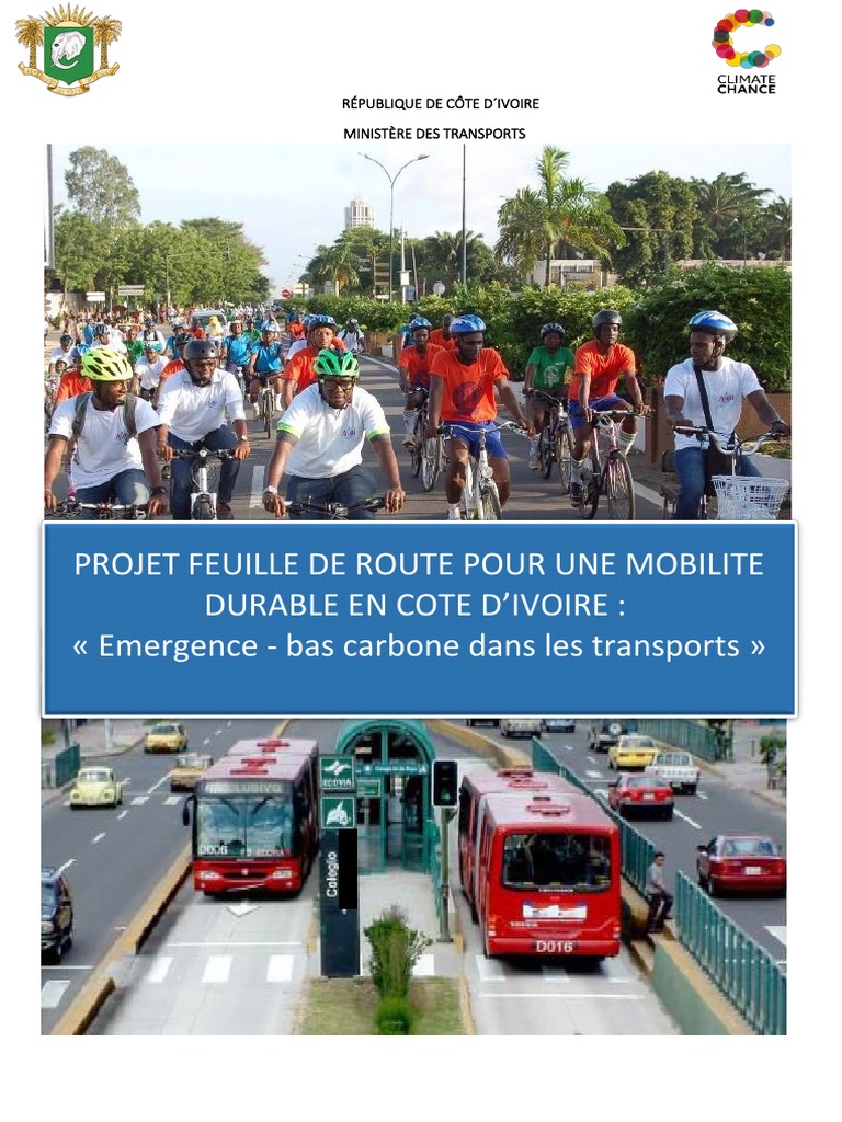 Projet de Feuille de Route de La Mobilite en Cote Divoire - Final | PDF ...