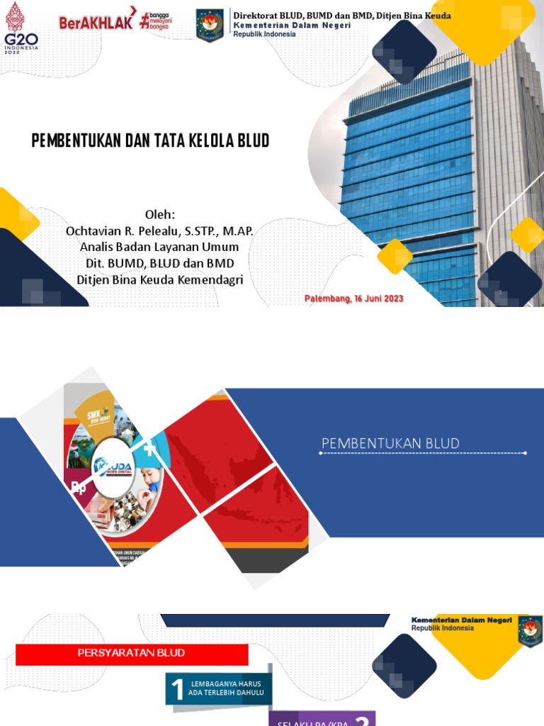 Tata Kelola BLUD Puskesmas 2023 | PDF