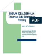 MASALAH SOSIAL DI SEKOLAH (Compatibility Mode)
