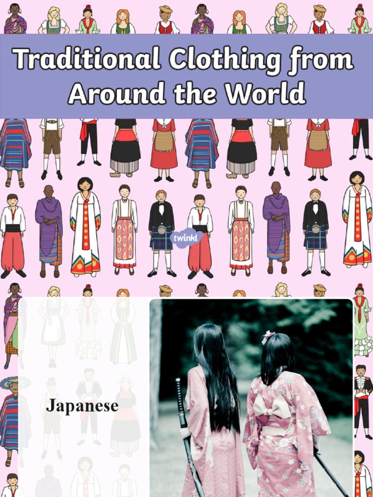 T T 8124 Traditional Clothing From Around The World Photo Powerpoint ...