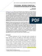 LIDO Análise institucional revisão conceitual e nuances da pesquisa-intervenção no Brasil