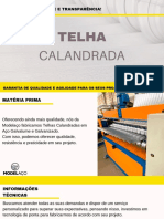 Modelaço - Telhas Calandradas