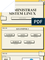 Administrasi Sistem Linux