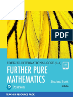 International GCSE Further Pure Mathematics Teacher Resource Pack Sample