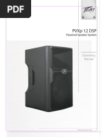 PVXP 12 DSP: Powered Speaker System