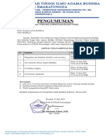 Pengumuman Jadwal TES MASUK 2