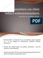 Prezentare caz 9 - Infarct enteromezenteric