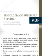 Curs 3 - Semiologia chirurgicala a splinei