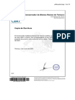 EºPº CV 12.07.1993. Notaría Temuco Claudio Gonzalez Rosas