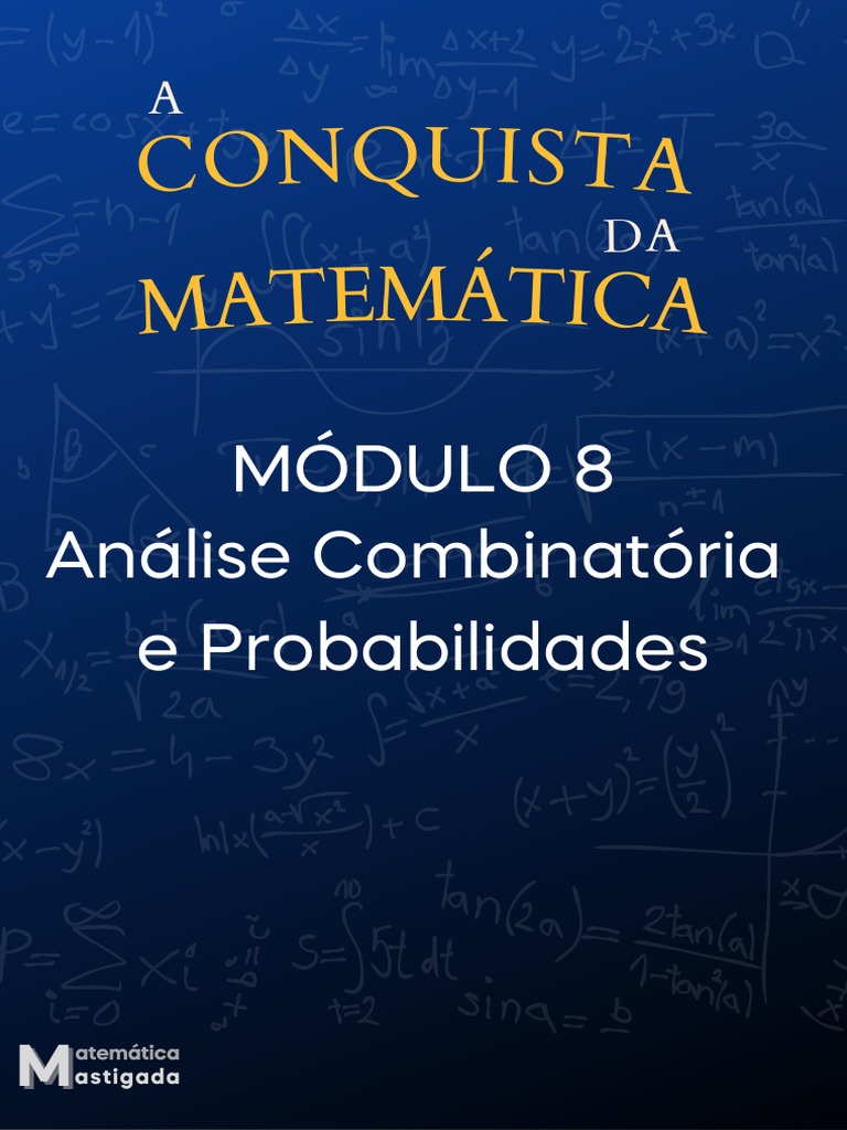 Apostila Módulo 8 Análise Combinatória e Probabilidade PDF