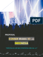 Proposal Pergelaran: Konser Irama 80-An Indonesia