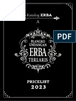 PRICELIST A E-Katalog ERBA 2023 - Compressed