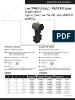 Dimensioens Valvula PVC BTV-PVC-U-PA