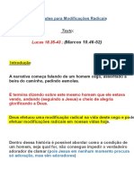 Atitudes para Modificações Radicais