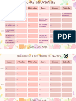 Horarios y Seguimiento Práctica Fca