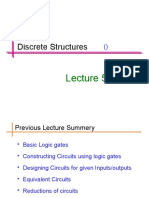 Discrete Structure Lecture 5
