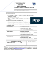 Formato Registro de Proyectos Por Departamento.
