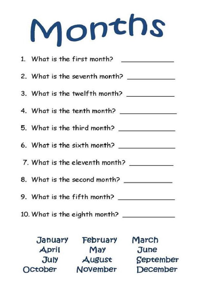 Calander_Worksheet | PDF