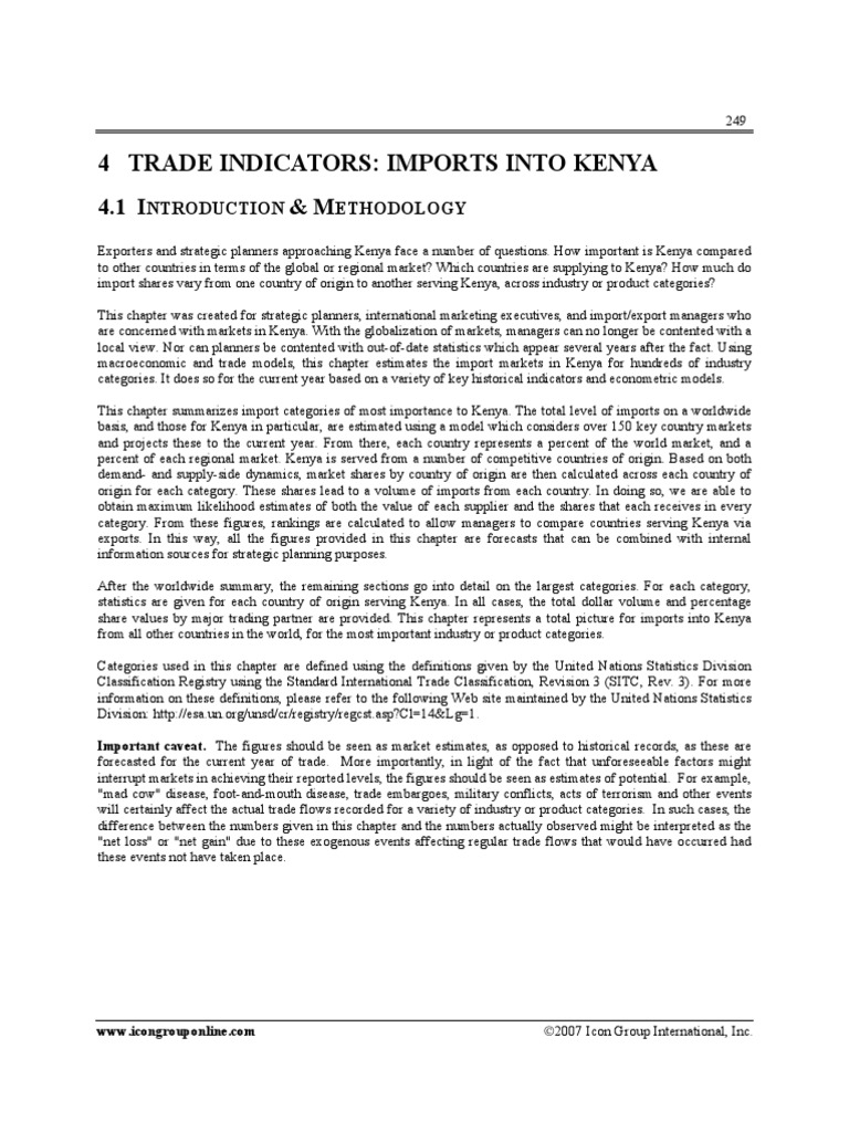 Kenya Imports | PDF | Kenya | Petroleum