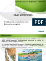 Geologia C13 - Águas Subterrâneas.