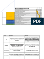 Cronograma de Actividades 9S