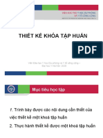 Thiết kế khóa học