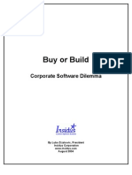 Buy or Build