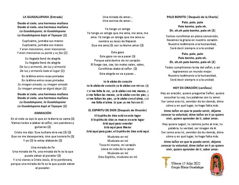 Cantos Ultreya | PDF