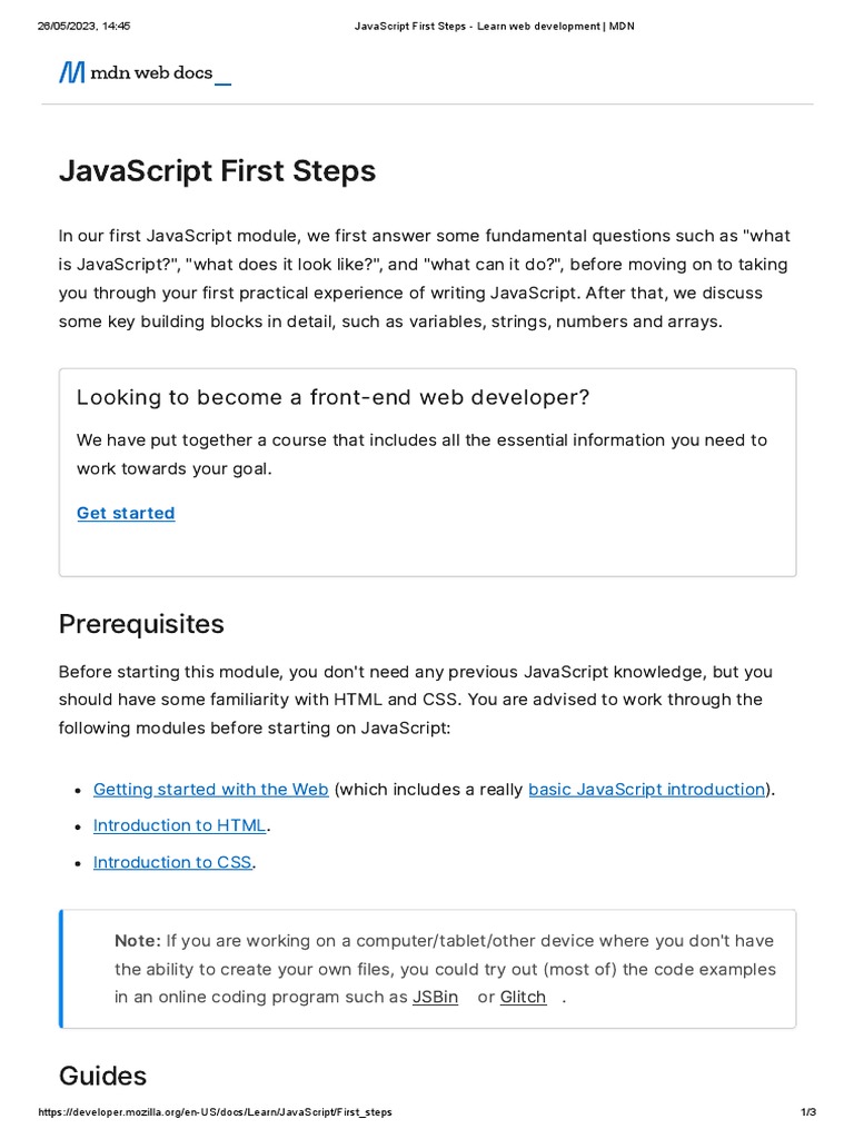 Add Item First In Array Javascript Mdn Math Min