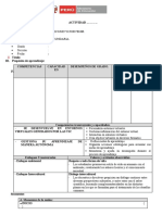 Eda 1 - Foprmato Sesión de Aprendizaje