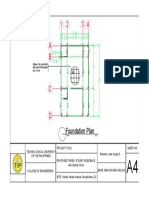 Foundation Plan: Technological University of The Philippines Project Title Ramirez, Ivan Lloyd G. Sheet No