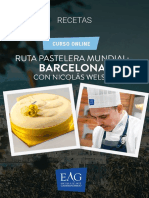 Barcelona - Ruta Pastelera Mundial - Recetas y Apuntes