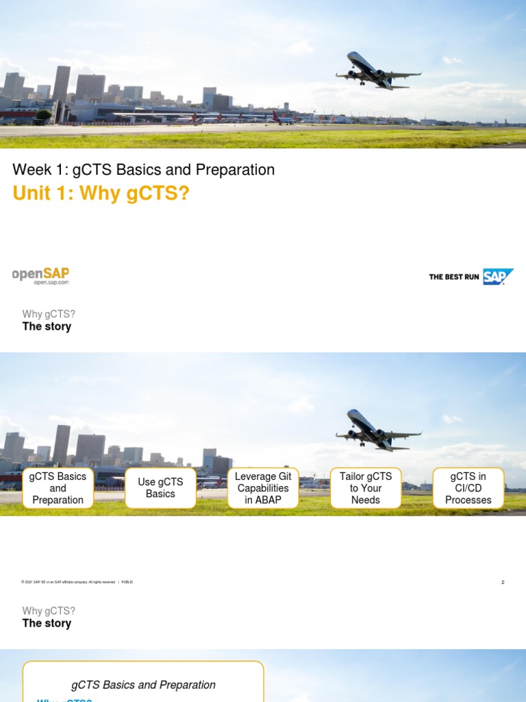 OpenSAP Gcts1 Week 1 All Slides | PDF | Computer Engineering | Computer ...