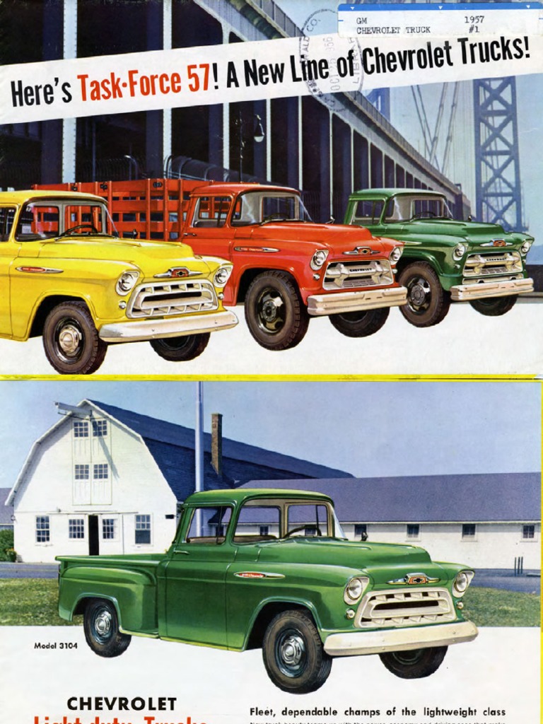 1957 Chevrolet Truck | PDF