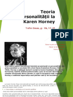 Trofim Olesea - Teoria Personalității La Karen Horney